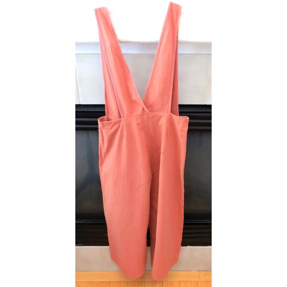 Sienna Sky Women's Capri Jumpsuit  Terra Cotta  Medium  EUC - Picture 3 of 7